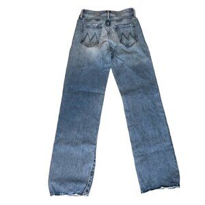 MOTHER Jeans Women's Size 25 Blue The Kick It Scenic Route Wash High Waisted